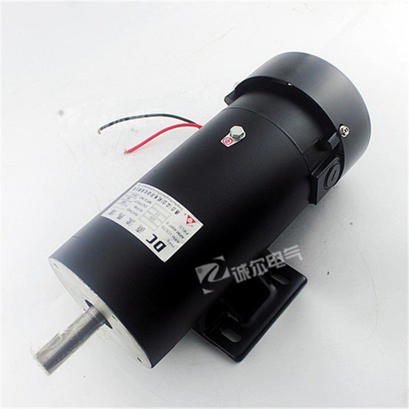 永磁直流电机DC220V200W370W500W750W 有刷大功率调速电机马达