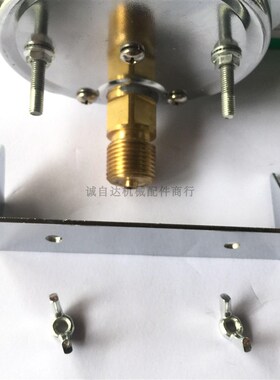 ZFYB带固定架夹具型抗震压力表YN100III-400bar带油耐震油压表