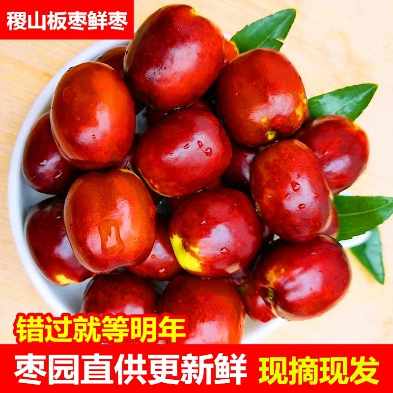 现货 新鲜枣子山西稷山板枣红枣枣