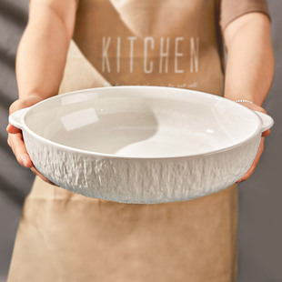 陶瓷双耳汤碗家用高级感酸菜鱼大盆碗12寸大号汤盆大容量水煮鱼碗