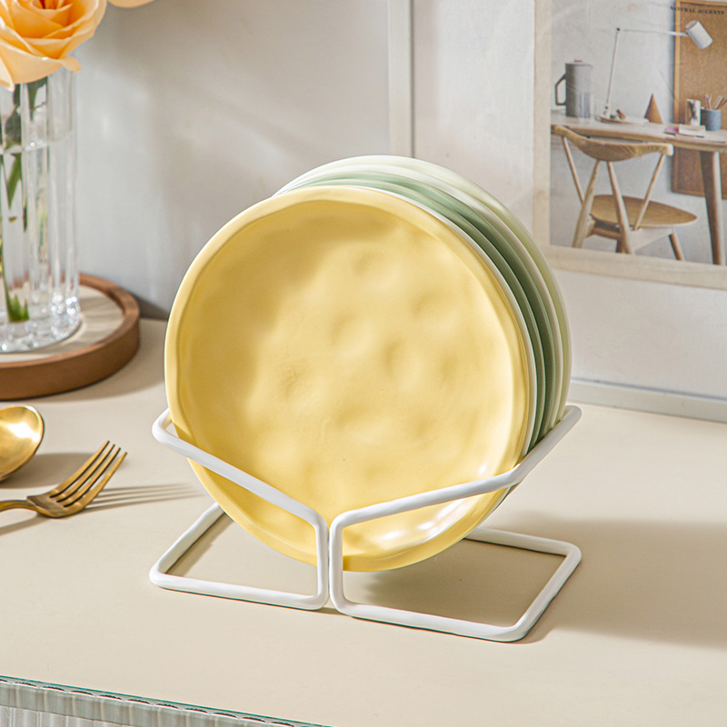 奶油风吐骨头火锅蘸料碟