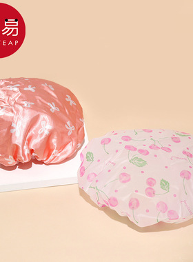 浴帽A1pq801-家用洗澡沐浴护理焗油帽厨房防油烟发帽防湿头发套