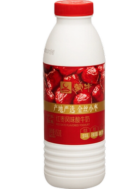 蒙牛酸奶金丝小枣风味450g酸牛奶