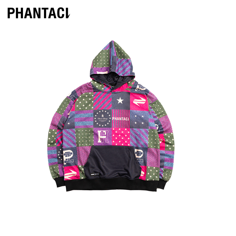 PHANTACi范特西 周杰伦潮牌 MONTAGE HOODIE 连帽卫衣男款