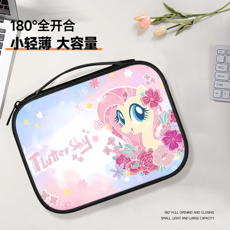 小马宝莉平板收纳包ipad10适用华为matepad11内胆包小米苹果10.9寸手提袋Pro12.9外带mini8.3电脑air4保护套