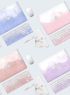 适用苹果macbookair保护壳适用13.6寸笔记本Pro16电脑Air13.3外壳M2/M3磨砂pro14防摔Air15.3配件12/11保护套