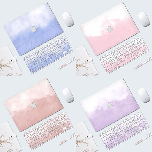 适用苹果macbookair保护壳适用13.6寸笔记本Pro16电脑Air13.3外壳M2/M3磨砂pro14防摔Air15.3配件12/11保护套