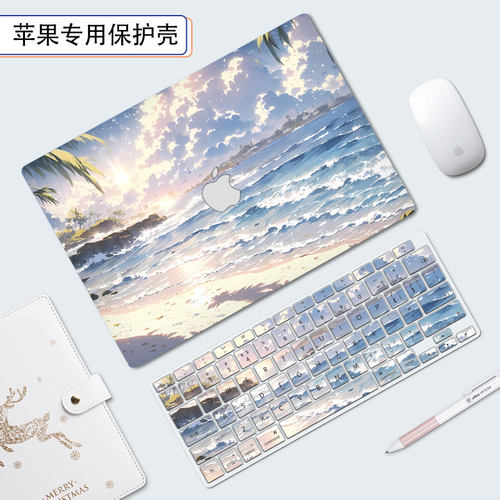 简约苹果macbookNeo13保护壳适用Pro16笔记本Air15.3寸电脑Pro14外壳Air13.6英寸防摔Mac13.3透明M5/M4保护套