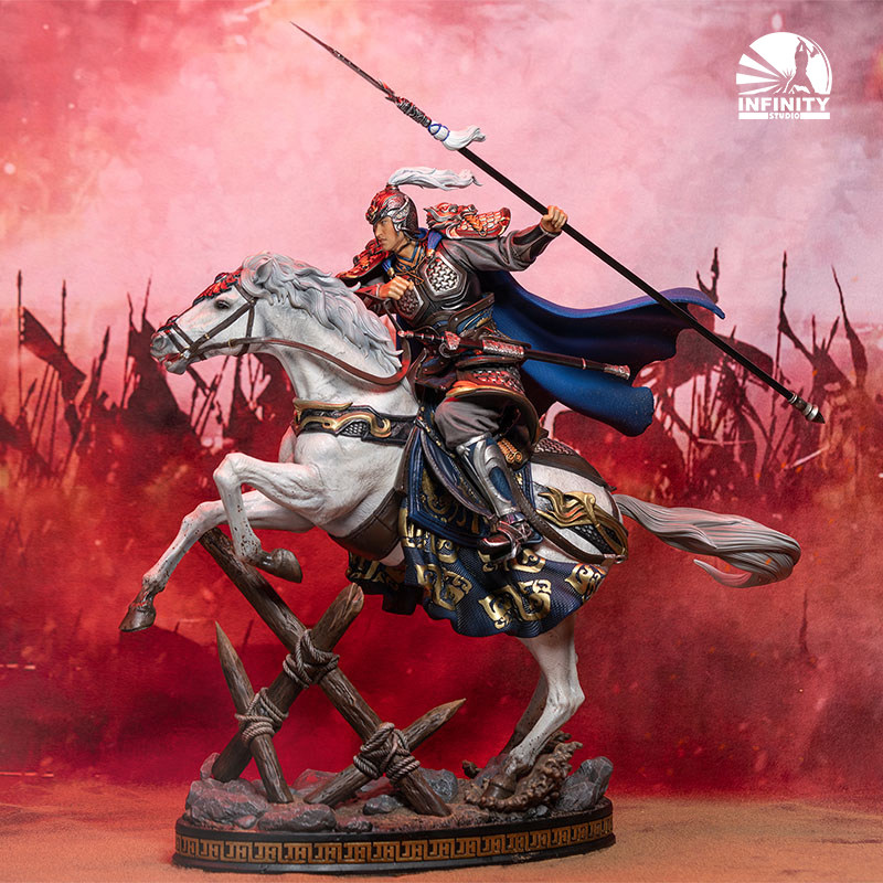 【开天工作室】三国群雄系列1/7赵云国创机甲艺术雕像手办摆件