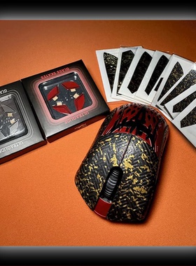 Pwnage Stormbreaker 極光玻璃脚贴 暗影黑金防滑贴 原装PTFE脚贴