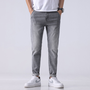 秋冬款牛仔裤男士2025新款春款潮牌工装裤子男款宽松直筒春季长裤