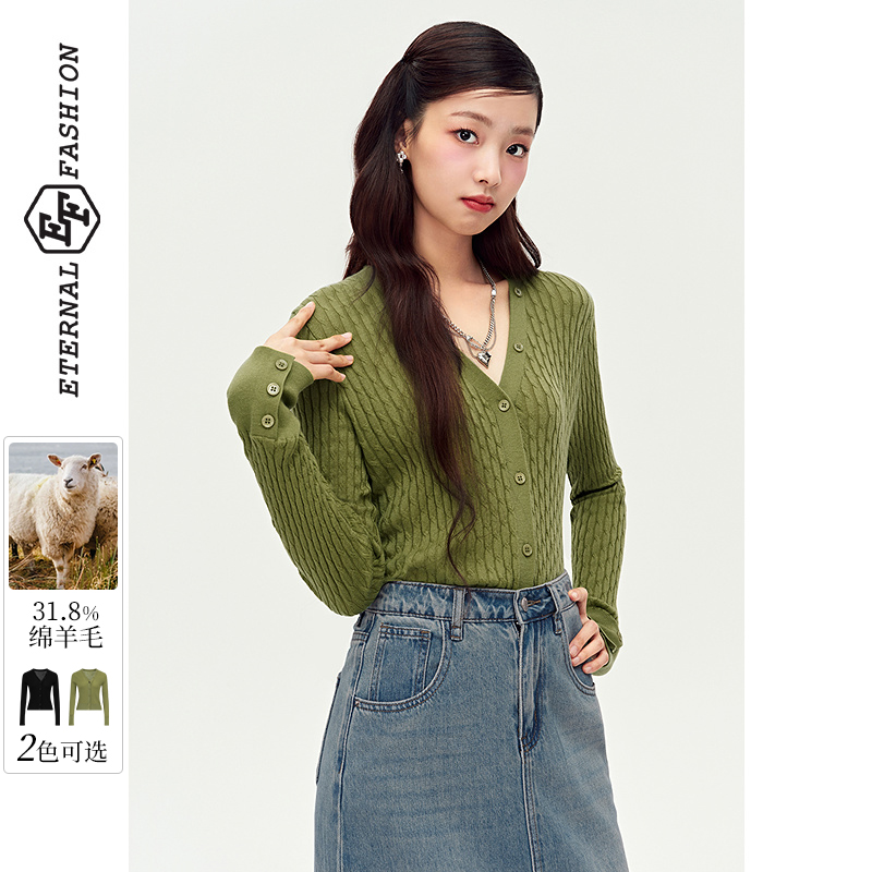 EFV领打底衫百搭针织衫