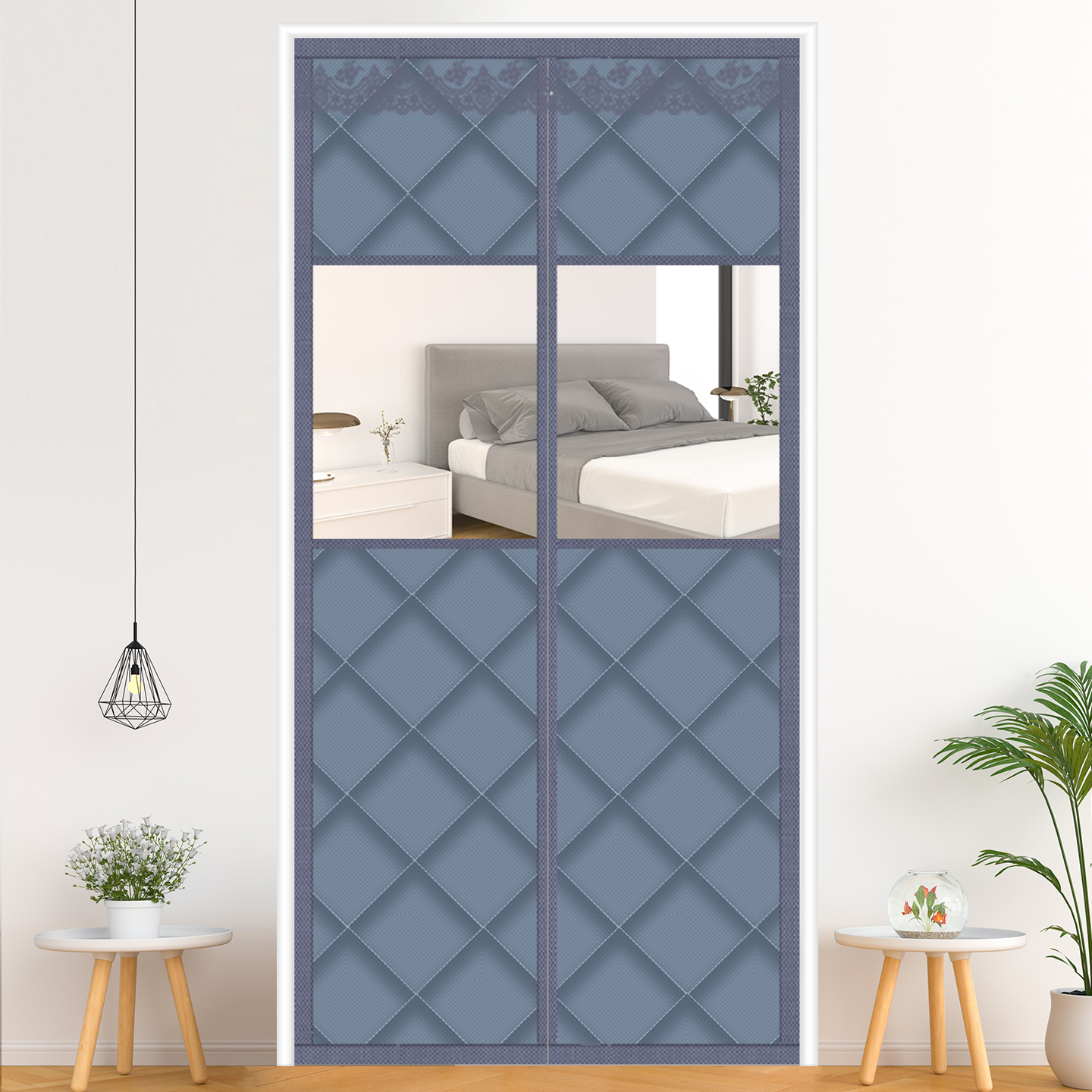 帆布加厚2025大开窗棉门帘