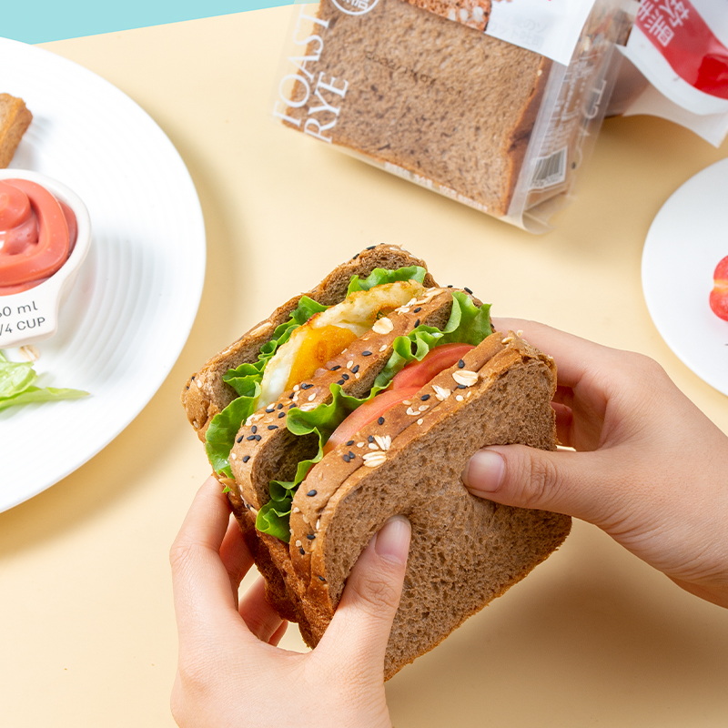 全麦吐司  口感香软  原味醇香