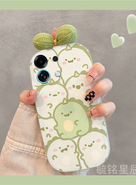 适用oppok13turbo手机壳k11新款k12s透明k12可爱k12x绿色k10pro恐龙蝴蝶结k10x小众diy的k9s情侣k7x硅胶全包