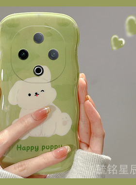 适用vivoy300手机壳y200+新款y300i芥末绿色y200gt可爱y300pro+小狗y100透明z5硅胶的y93s狗狗y76s趣味y36s女
