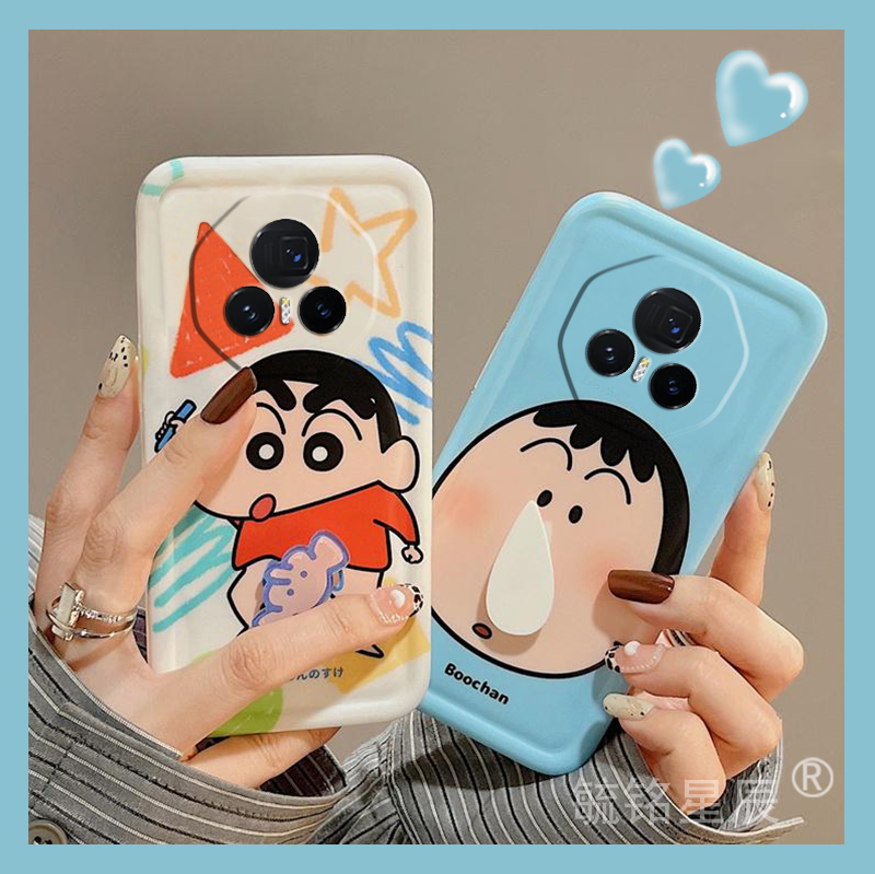 情侣新款蜡笔小新适用华为荣耀MagicV3折叠屏手机壳Vs3折叠款VFlip翻盖Vs2旋转V2RSR搞怪V2大象卡通阿呆解压