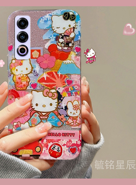 新款粉色樱花KT猫适用魅族21Note手机壳20pro防摔18硅胶hellokitty套21infinity无界版16thPlus/17/21/16/x/s