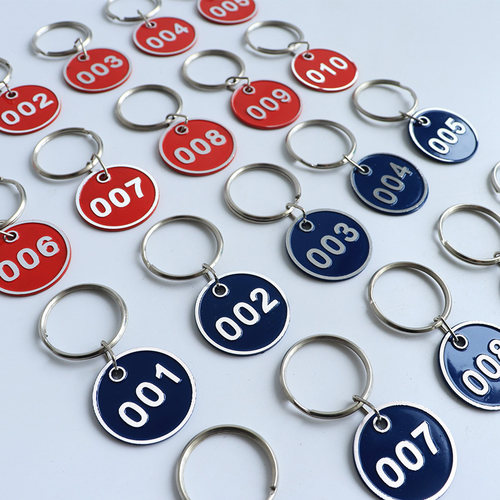 号码牌麻辣烫桑拿寄存包柜标记