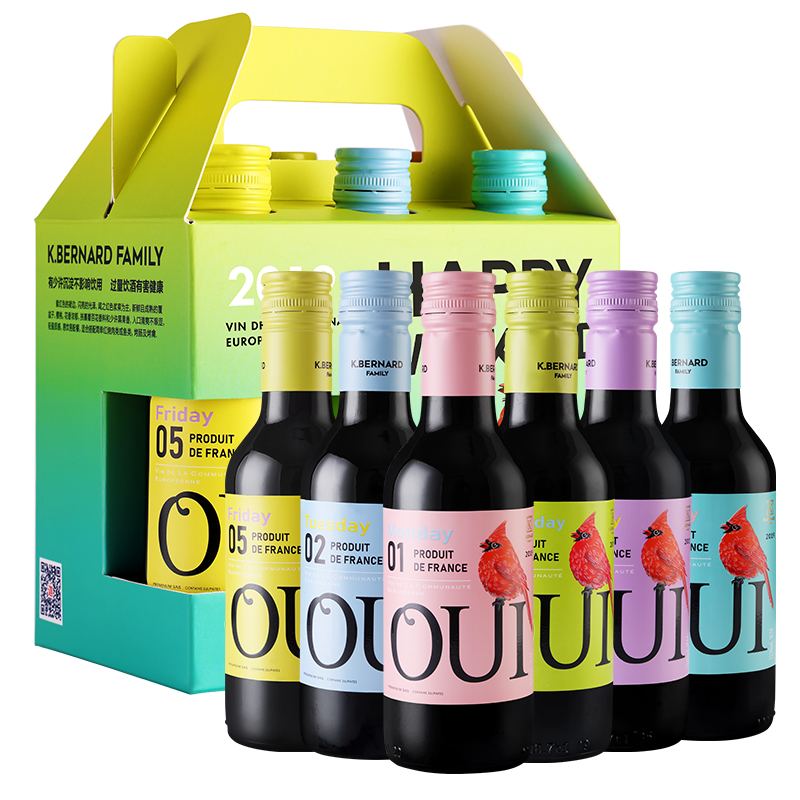 卡伯纳 法国进口红酒小瓶赤霞珠干红正品整箱微醺晚安小支葡萄酒,酒类,干红静态葡萄酒,淘宝优惠券,粉丝福利购,淘宝优惠卷