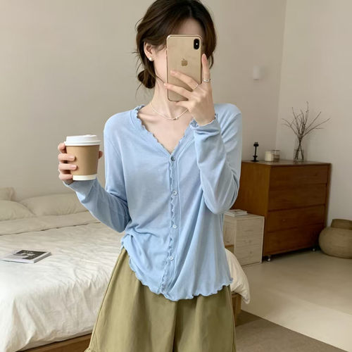 清新设计感小众减龄超好看罩衫