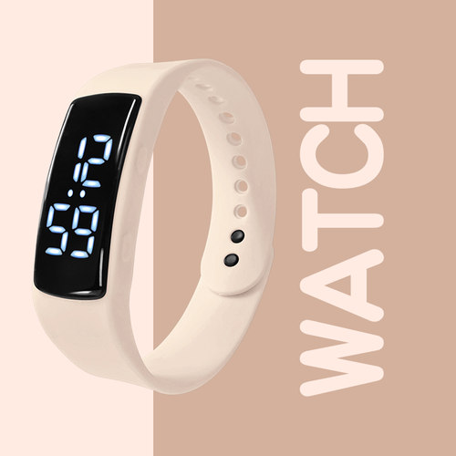 运动专用震动闹钟计步卡路里手环