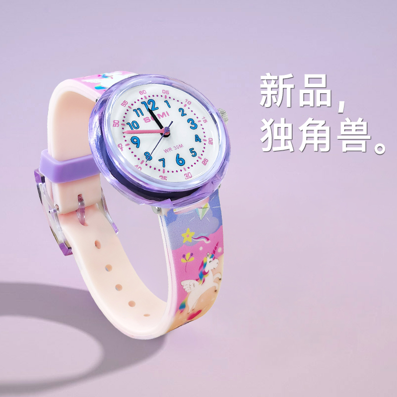 【限定新品】个性女生涂鸦石英表