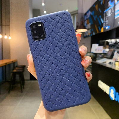 适用三星A31手机壳bv编织散热Samsung Galaxy A31 Case Cover全包防摔SM-A315F/G/L/N软保护套子3星a男女新款