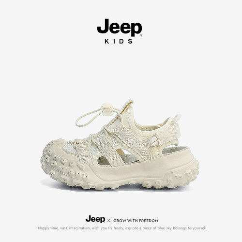 jeep儿童包头凉鞋夏款2026新款