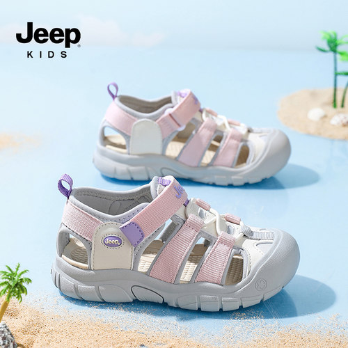jeep女童包头凉鞋夏季2026新款