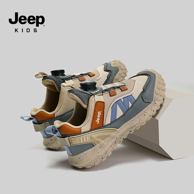 jeep儿童户外运动鞋秋冬男童鞋子