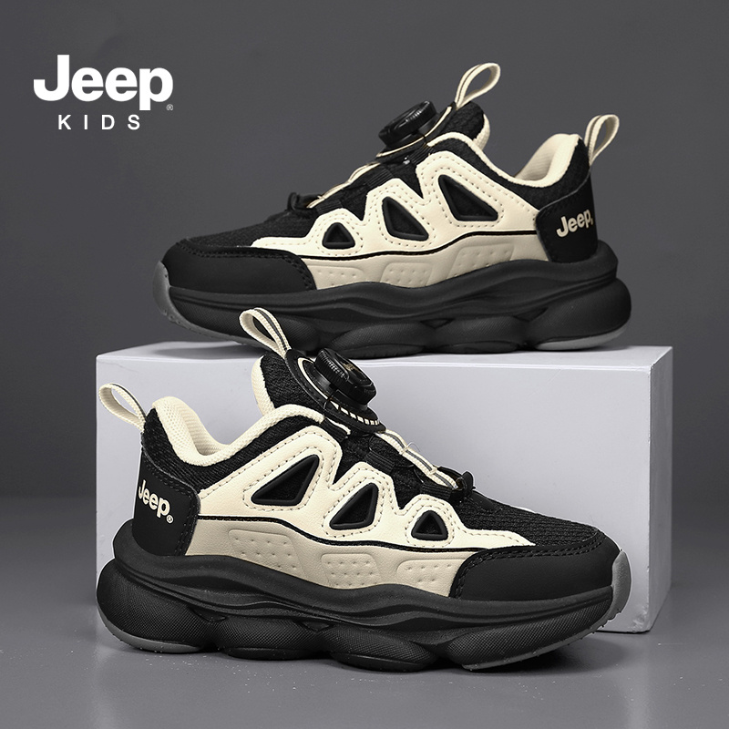 jeep儿童加绒运动鞋男童
