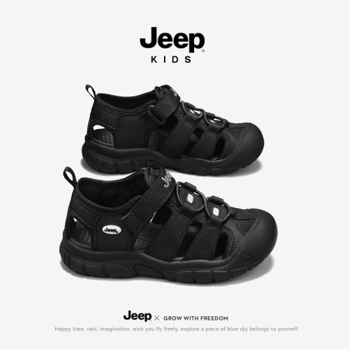 jeep男童溯溪鞋运动包头男童凉鞋