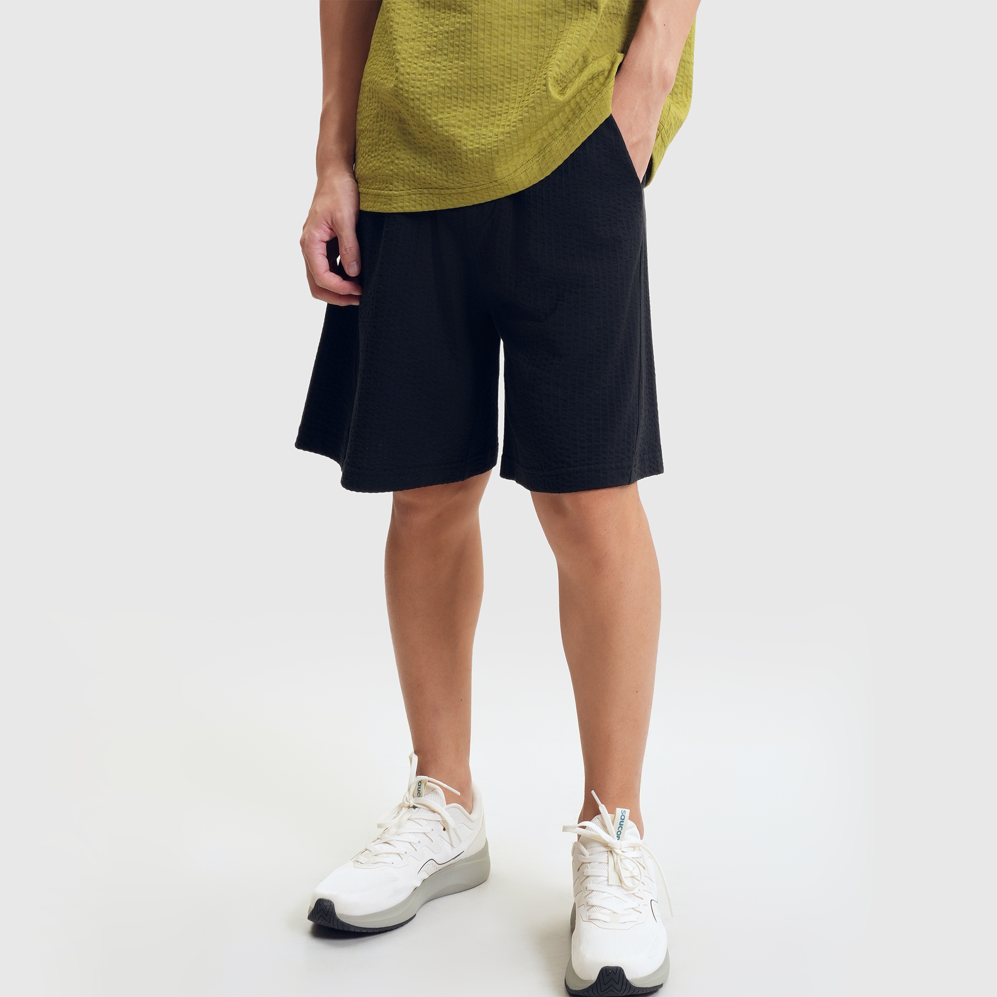 偶得·长绒棉肌理感男士短裤 夏季宽松五分裤 轻薄休闲 舒适百搭,男装,休闲裤,淘宝优惠券,粉丝福利购,淘宝优惠卷