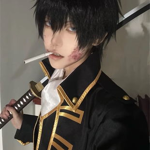 银魂cosplay真选组cos服土方十四郎冲田总悟队服侦选组战斗制服