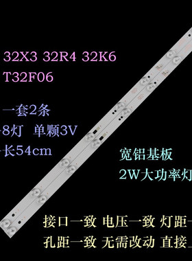适用暴风32X3 32R4 32K6灯条 M00601066 DS32L61A-V01背光灯