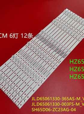 适用海信HZ65A55灯条303SH650034 SH65D06-ZC23AG-04 6灯凹镜