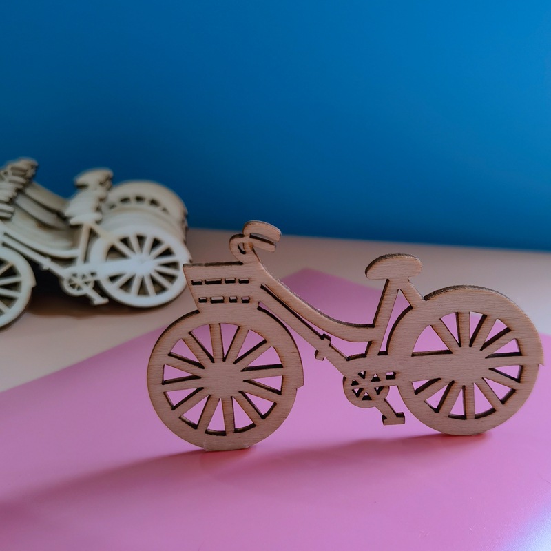 bjd小布娃娃屋摆件场景模型diy圣诞节场景套装配件迷你仿真自行车