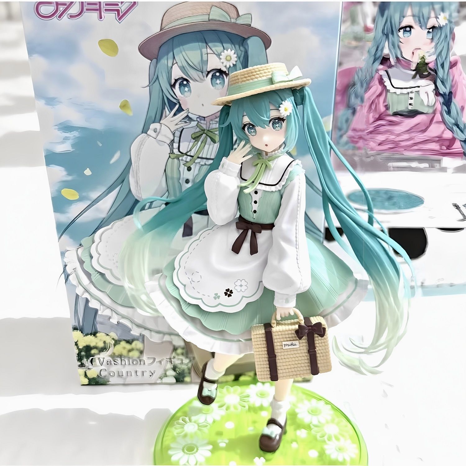 初音未来田园风初音手办景品动漫二次元美桌面摆件女模型礼物