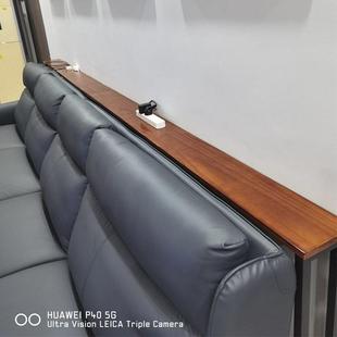 沙发后夹缝置物架床后靠墙收纳架实木窄缝长条桌背柜高脚落地定制