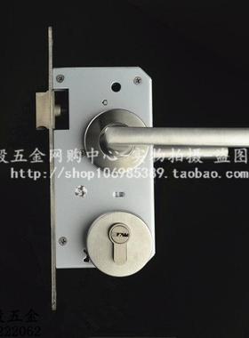 304不锈钢执手锁分体锁 房门锁 办公室5572门锁 室内实木门锁72锁