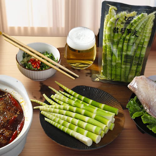 嘉乐鲜生四川新鲜野生食材绿笋