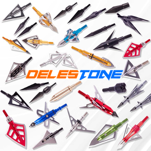 户外射箭弓箭箭头不锈钢高碳钢靶头反曲弓传统复合弓娱乐通用螺纹