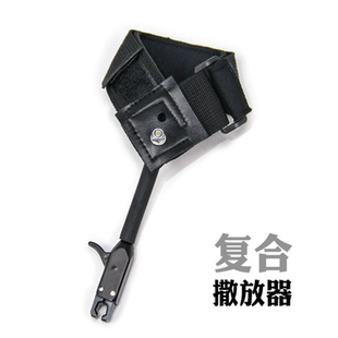 射箭器材复合弓箭撒放器射击运动手腕撒放扳机固定弓弦D环绳辅助