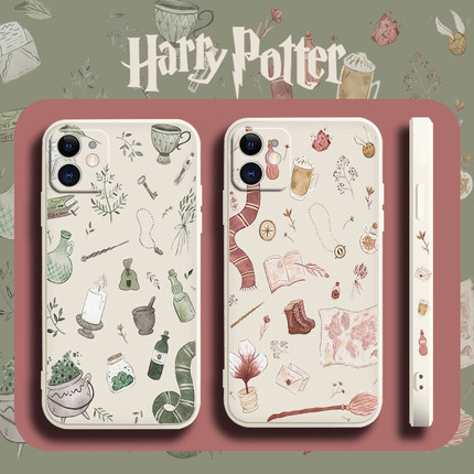 适用小米红米k40游戏增强版note10x古格兰芬多note9斯莱特林7简约8/k30i/s至尊纪念版9a液态k20直边pro手机壳