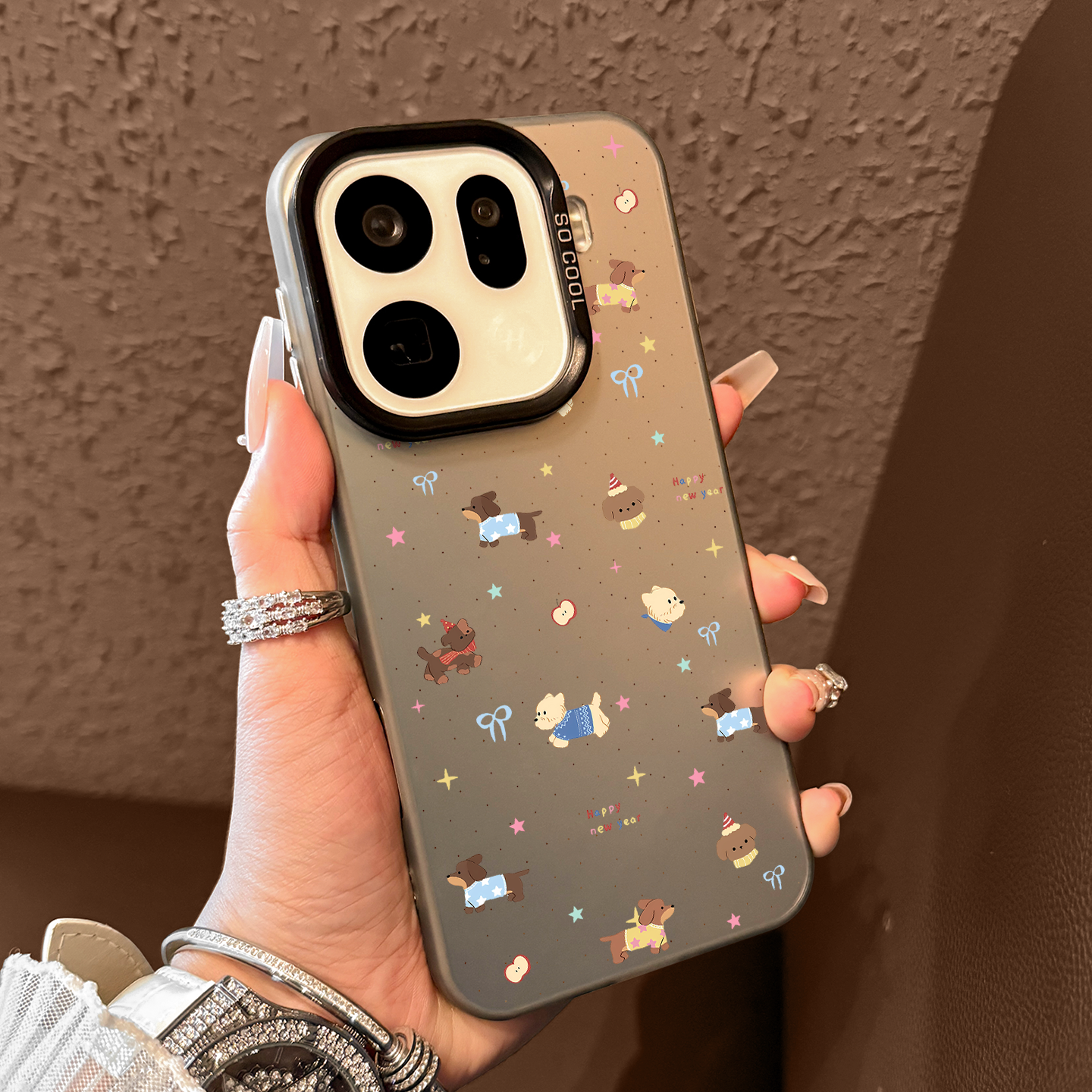 适用于oppofindx9pro手机壳新款oppofindx9小狗波点x9男女同款x9pro高级感渐变的磨砂创意oppo全包防摔保护套,3C数码配件,手机保护套/壳,淘宝优惠券,粉丝福利购,淘宝优惠卷