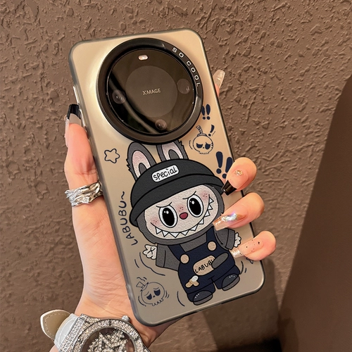 Подходит для мобильного телефона Huawei mate60pro, новый корпус, все включено, защита от падения, mate70, высококачественный градиент, матовый, интернет-знаменитости, mt50, персонализированные лабубу для мужчин и женщин mate40pro, супер горячие лабубу