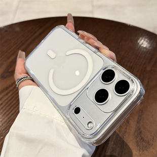 16pro全包15防摔14磁吸13超薄12网红11透明 17pro保护套17air时尚 适用苹果17系列磁吸壳新款 iphone17男女款