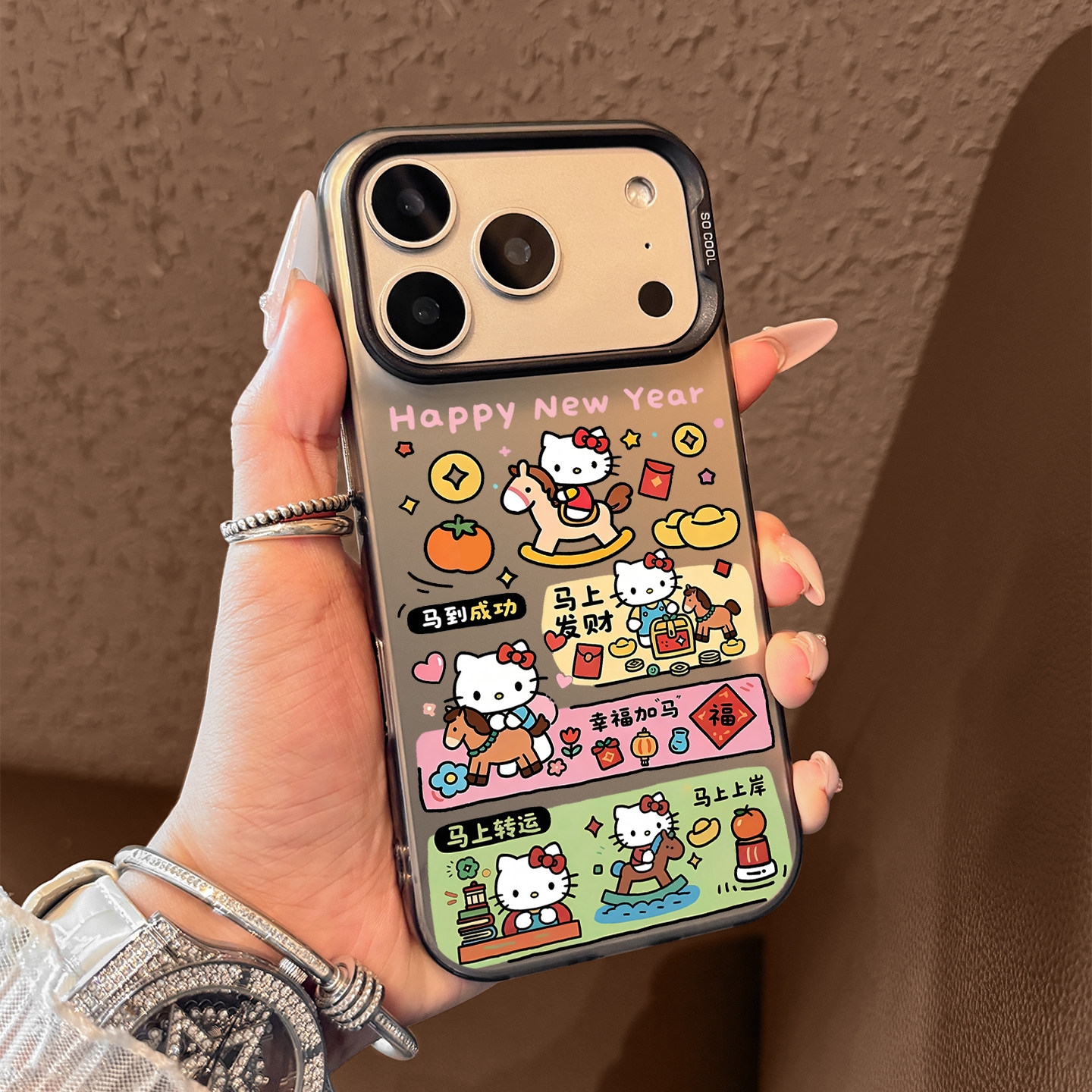 适用苹果17promax手机壳新款iPhone17新年kitty猫17pro高级感16全包防摔15硅胶14超薄13外壳air女款可爱好看