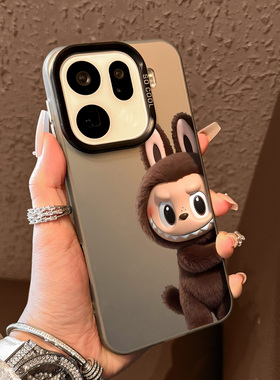 适用于oppofindx9pro手机壳新款立体拉布布oppofindx9全包防摔保护套x9pro高级感x9的超薄oppo外壳男女款硅胶